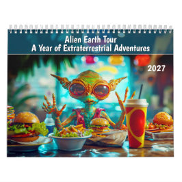 Alien Earth Tour – Ett år av utomjordiskt ävent Kalender