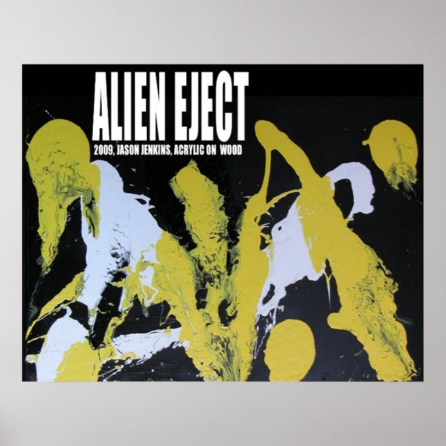ALIEN EJECT POSTER (Framsidan)