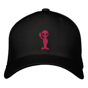 Alien Embroized Hat Broderad Keps
