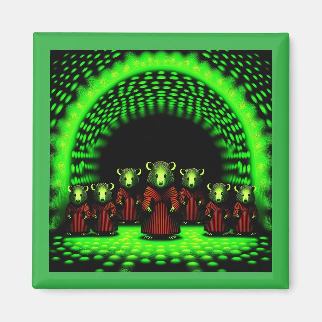 Alien Emisary kommer genom portalen Magnet (Framsidan)