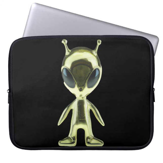 Alien Extraterrestrial Laptop sleeve (Framsidan)
