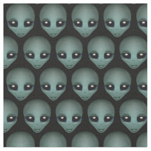 Alien Fabric Cute Alein Fabric Anpassningsbar E.T. Tyg