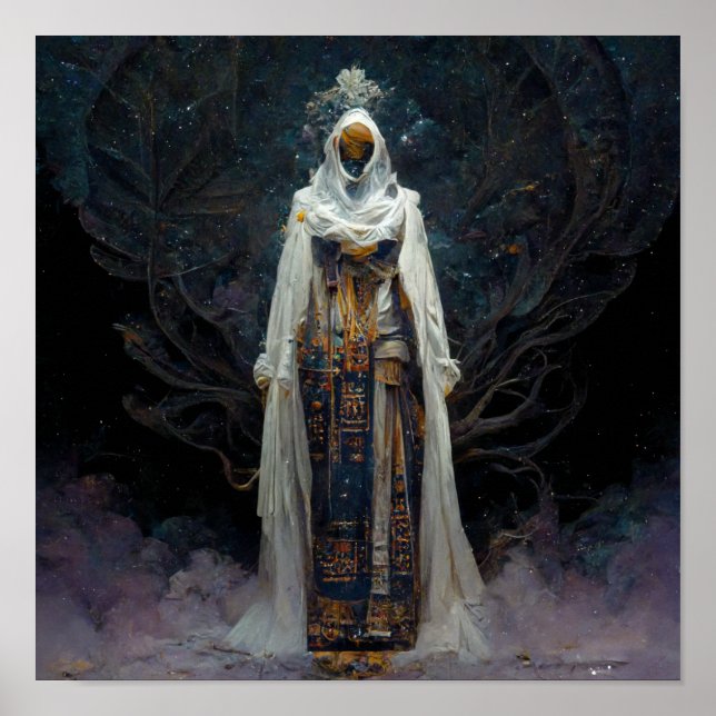 Alien Fae Fantasy Sci-Fi Poster (Framsidan)