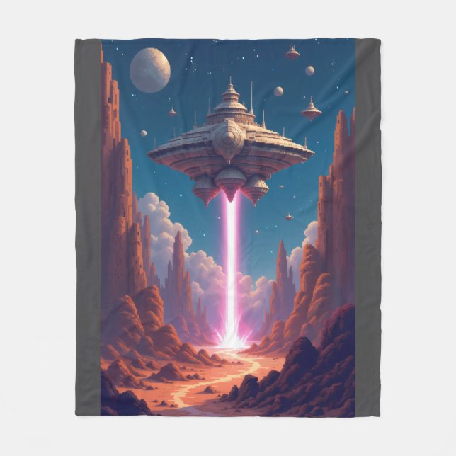 Alien Fleecefilt (Framsidan)