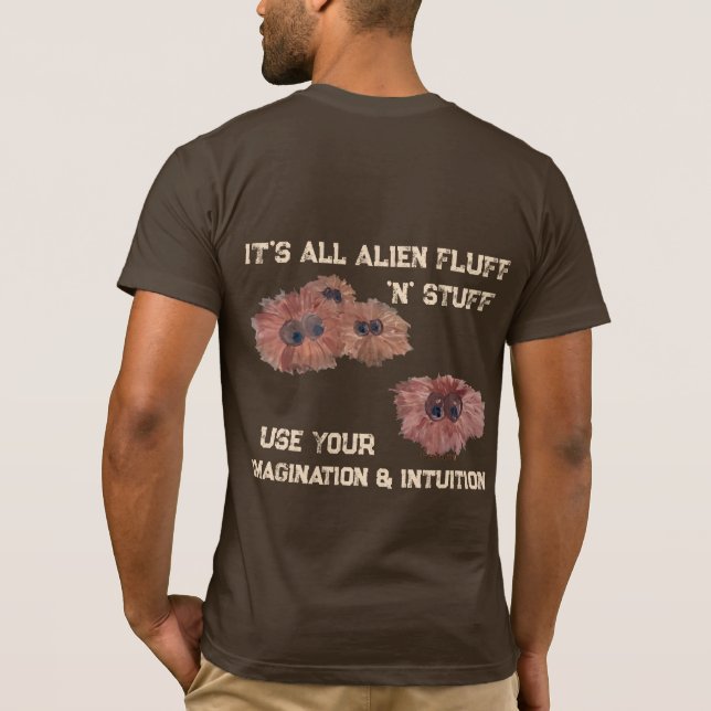 Alien Fluff n Stuff T-Shirt (Baksida)