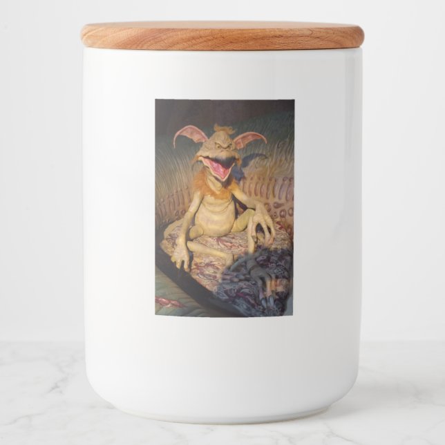 Alien Food Container Label Mat Etikett (Framsida)