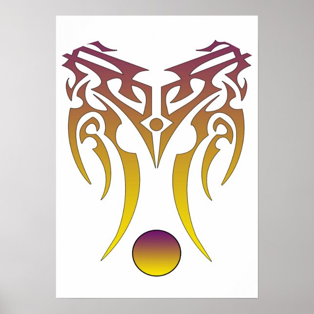 Alien Football Poster (Framsidan)