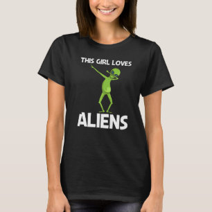Alien for Girls Kids Extraterrestrial Life T Shirt