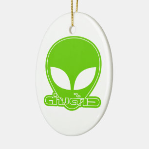 Alien [Foreigner] Tang Dao ‡ Thai-skript Julgransprydnad Keramik