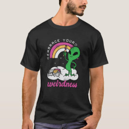 Alien ger dig ditt iver t shirt