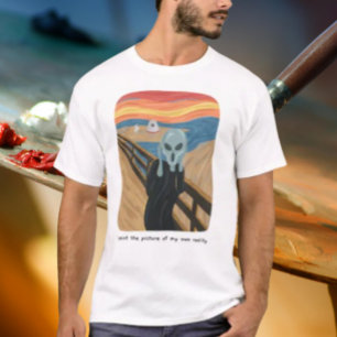 Alien Gogh Skräm T Shirt