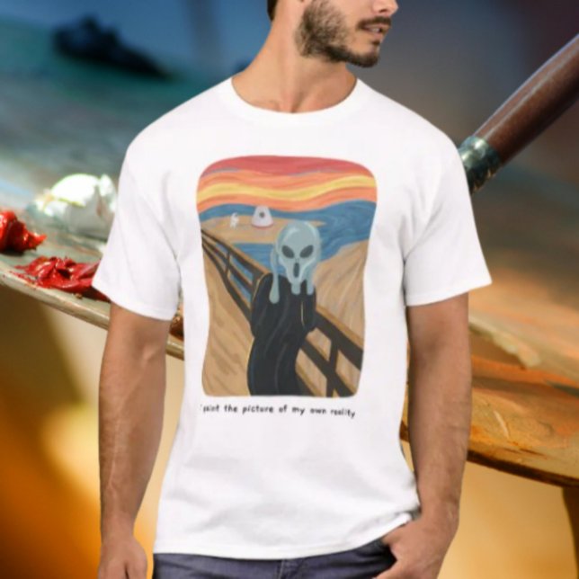 Alien Gogh Skräm T Shirt (Skapare uppladdad)