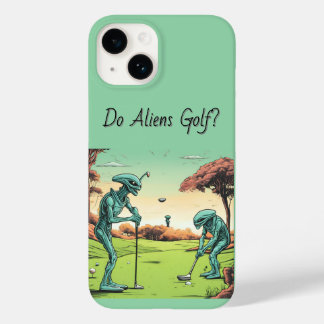 Alien Golfers Phone Case