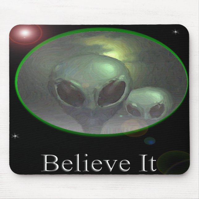 Alien grays mousepad musmatta (Framsidan)