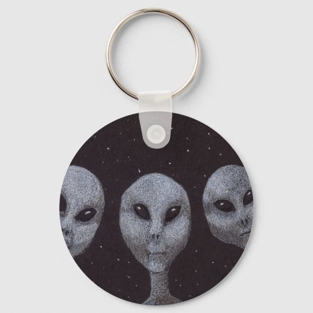 Alien Grays Nyckelring (Framsida)