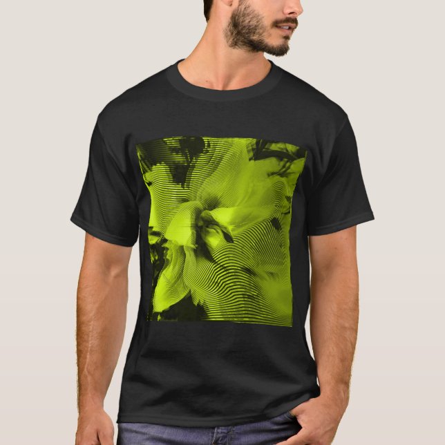 Alien-Grönt T Shirt (Framsida)