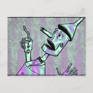 Alien Grönt, Tin Man-vykort Vykort