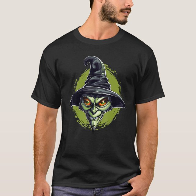 Alien Halloween Trick Or Treat Extraterrestrial Al T Shirt (Framsida)