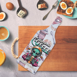 Alien här för kaffet