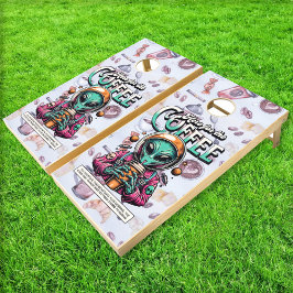 Alien här för kaffet