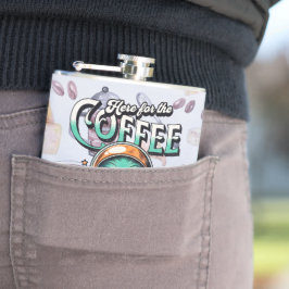 Alien här för kaffet fickplunta