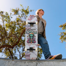 Alien här för kaffet