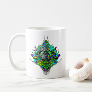 Alien Head - Aqua Kaffemugg