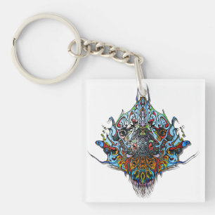 Alien Head - Blue
