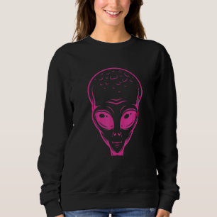 Alien Head Colorful Alien Rave Tee Ufo 3