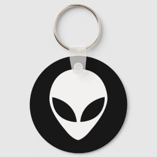 Alien Head Keychain Nyckelring