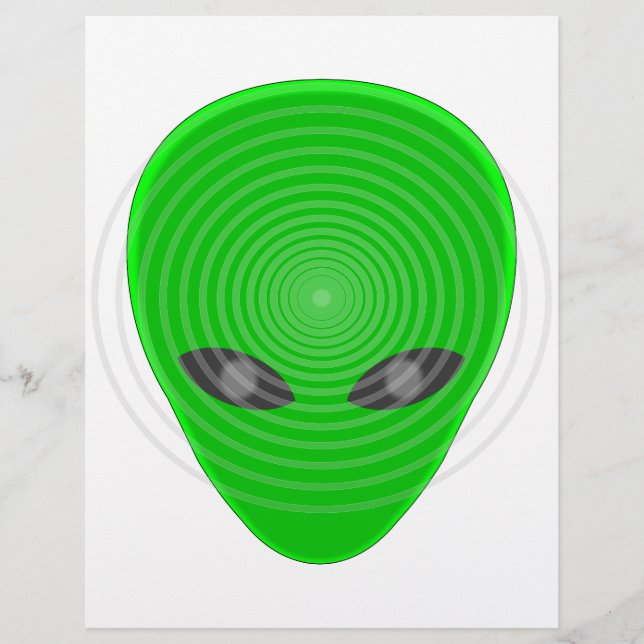 Alien Head Mind Control (Framsida)