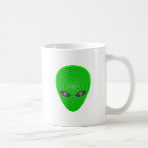Alien Head Mind Control Kaffemugg