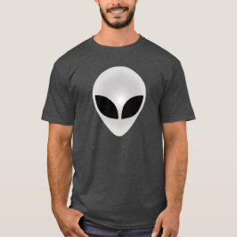 Alien Head Mörk T-Shirt