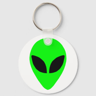 Alien Head Nyckelring