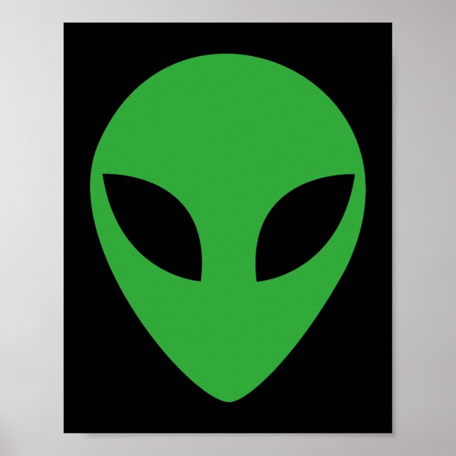 Alien Head Poster (Framsidan)