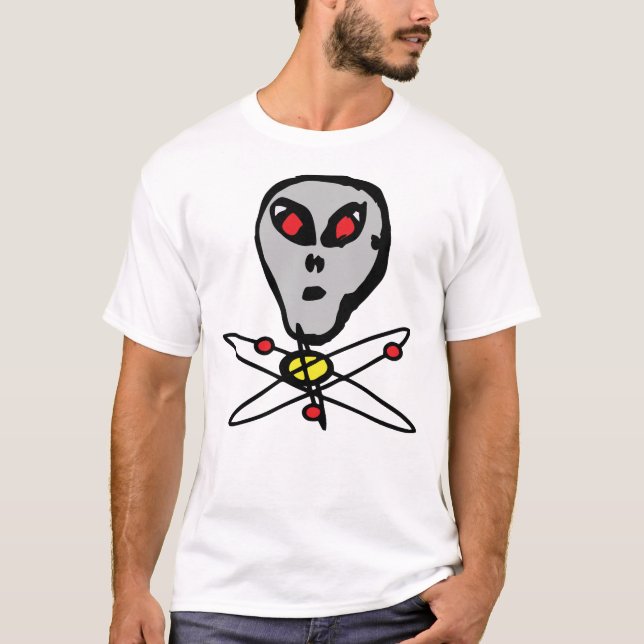 ALIEN Head T Shirt (Framsida)