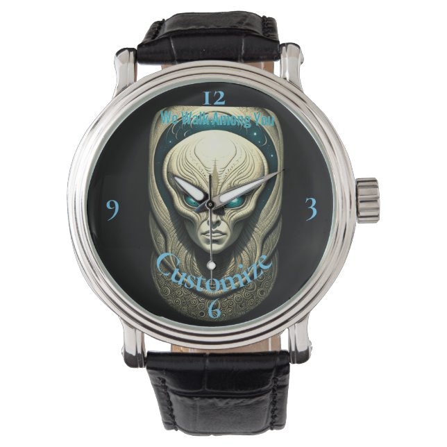 Alien Head Thunder_Cove Armbandsur (Framsida)