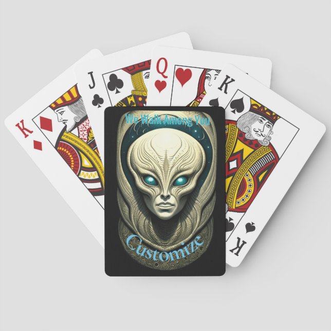 Alien Head Thunder_Cove Casinokort (Baksidan)