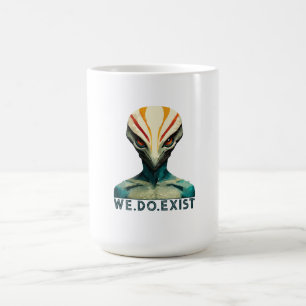 Alien Head - vi finns Kaffemugg