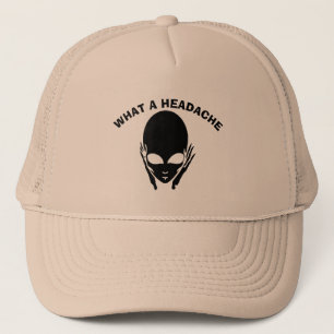 Alien Headache, redigera text för att anpassa, Keps