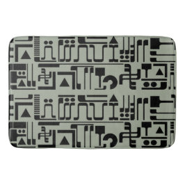 Alien Hieroglyph Badrumsmatta