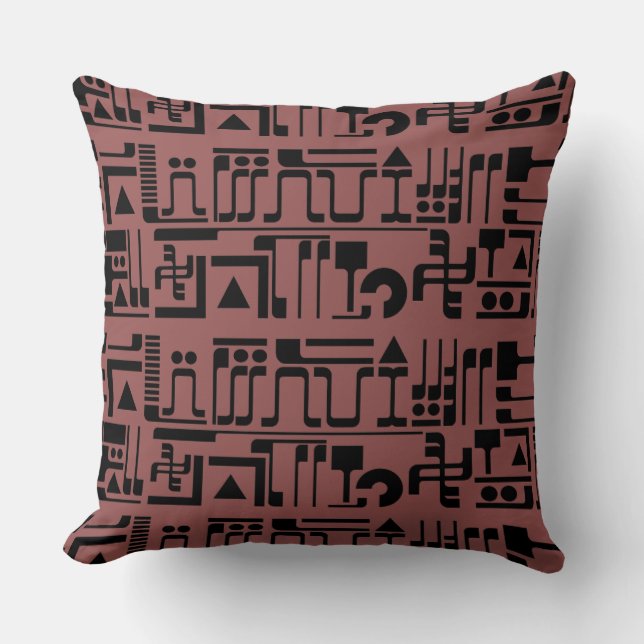 Alien Hieroglyph Kudde (Framsida)