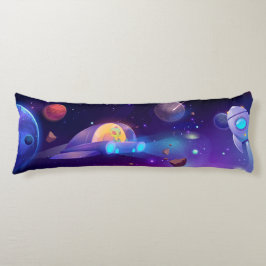 Alien i rymden kroppskudde