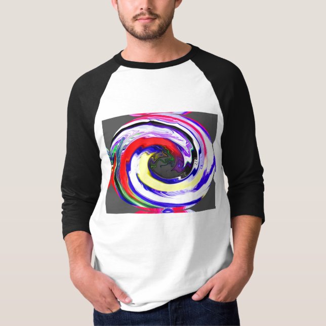 Alien i rymden t-shirt (Framsida)