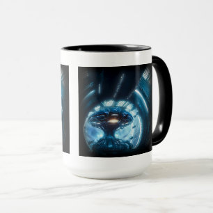 Alien i Space Combo Mugg, 15 oz Mugg