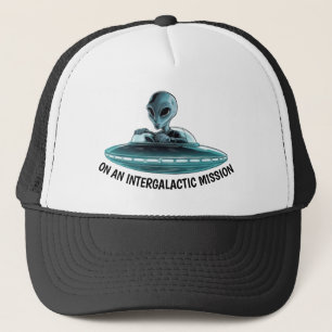Alien i UFO Hat Keps