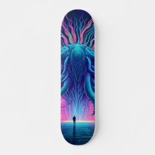 Alien Invader Mini Skateboard Bräda 18,5 Cm