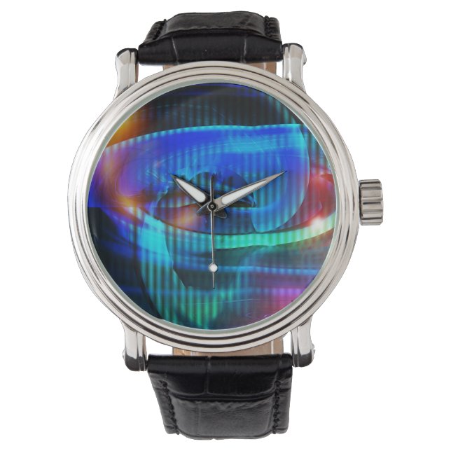 Alien Invasion Abstrakt III Watch Armbandsur (Framsida)