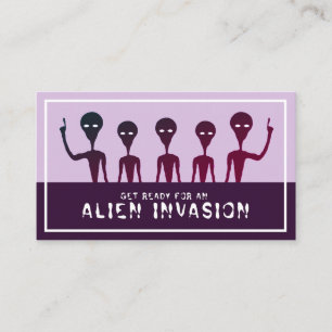 Alien Invasion, Barns Födelsedagsfest Biljett Tilläggskort