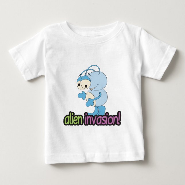 Alien Invasion Design 2 Tee (Framsida)